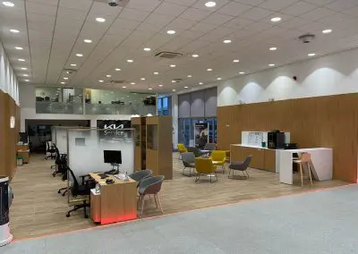 Boongate Kia - commercial renovation fit out project - Peterborough