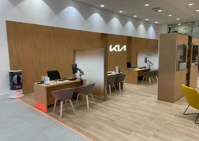 Boongate Kia - commercial renovation fit out project - Peterborough